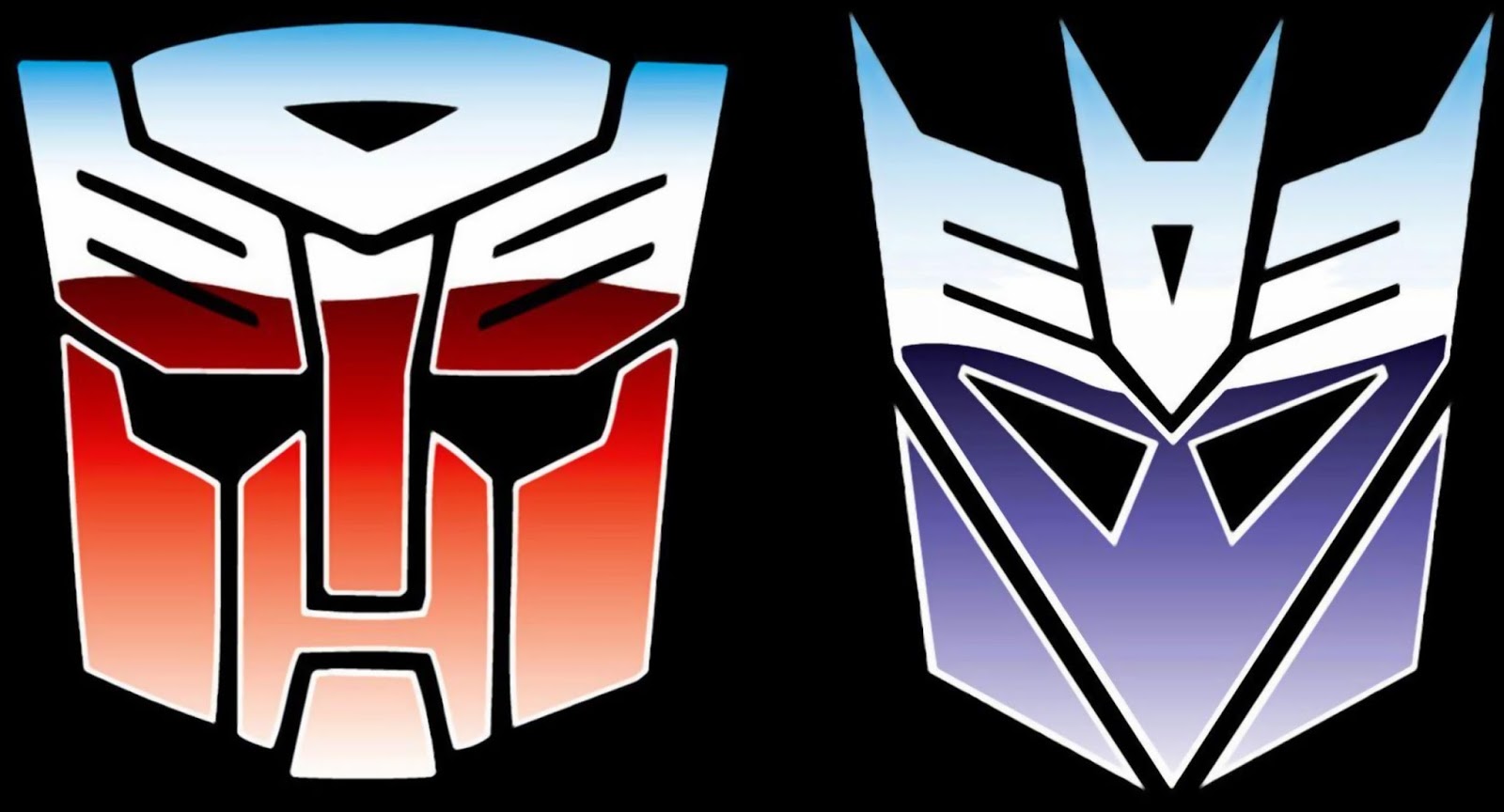 Трансформеры знак автоботов и Десептиконов вместе